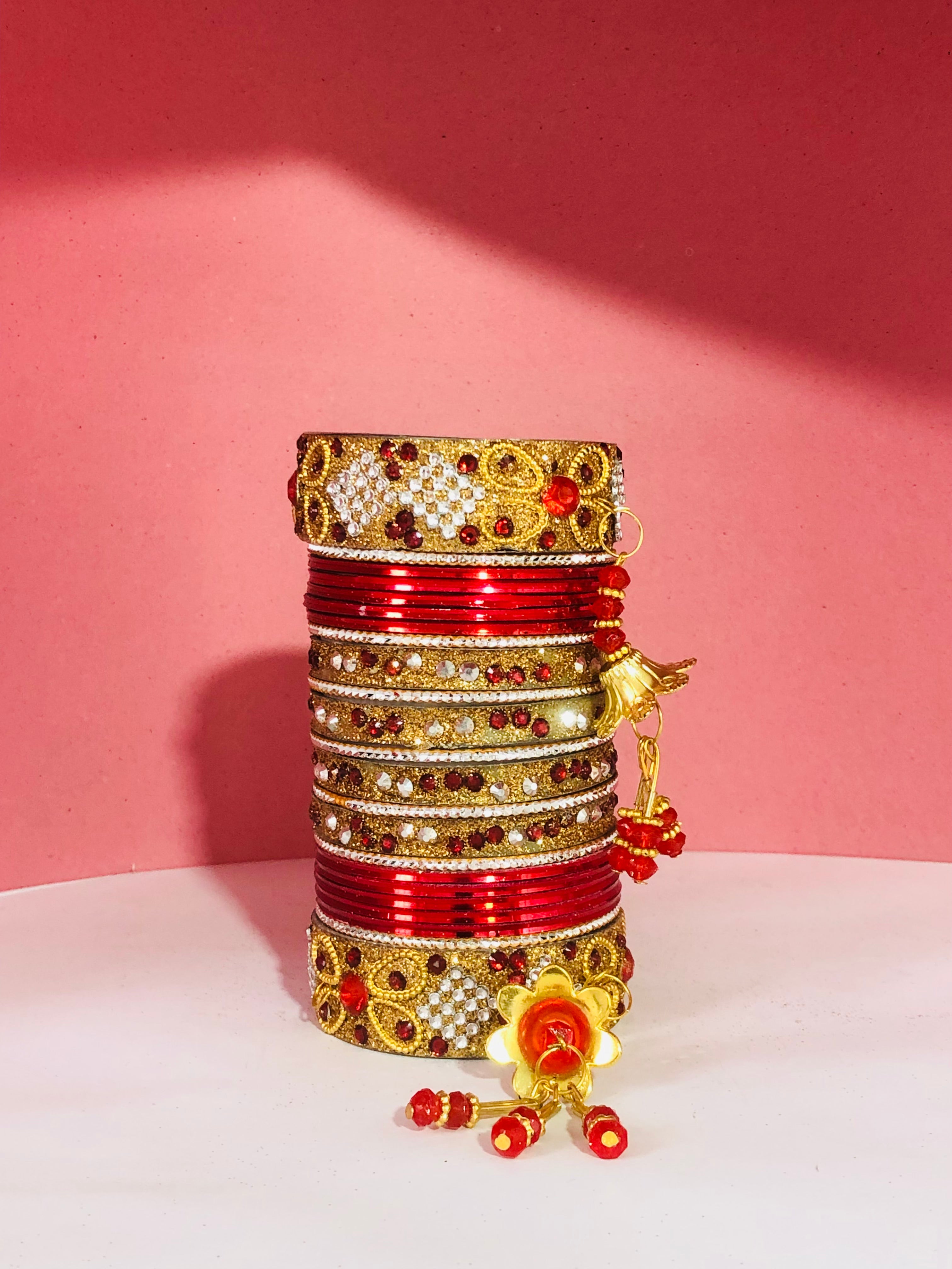 RED BANGLE SET