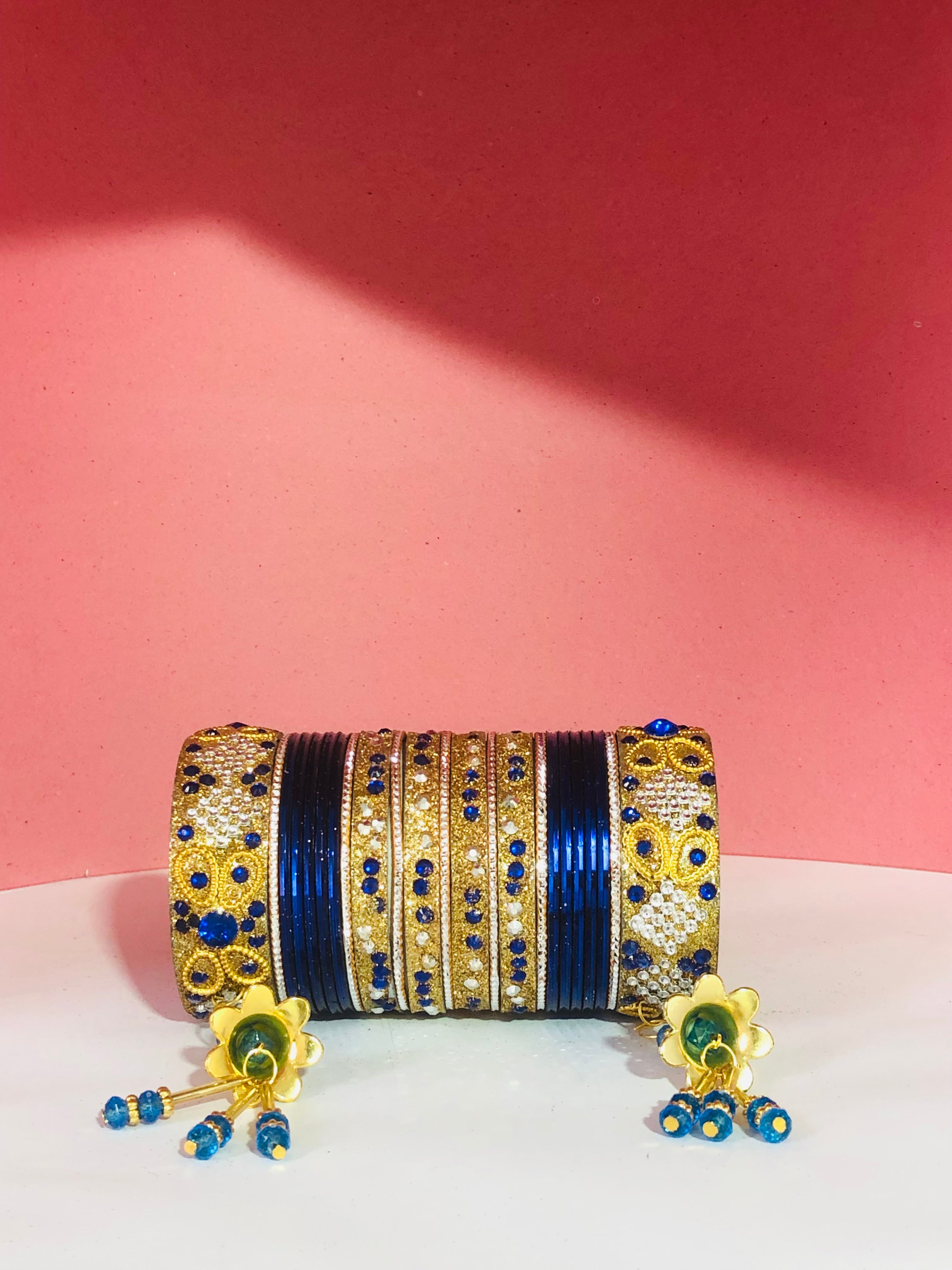 BLUE BANGLE SET