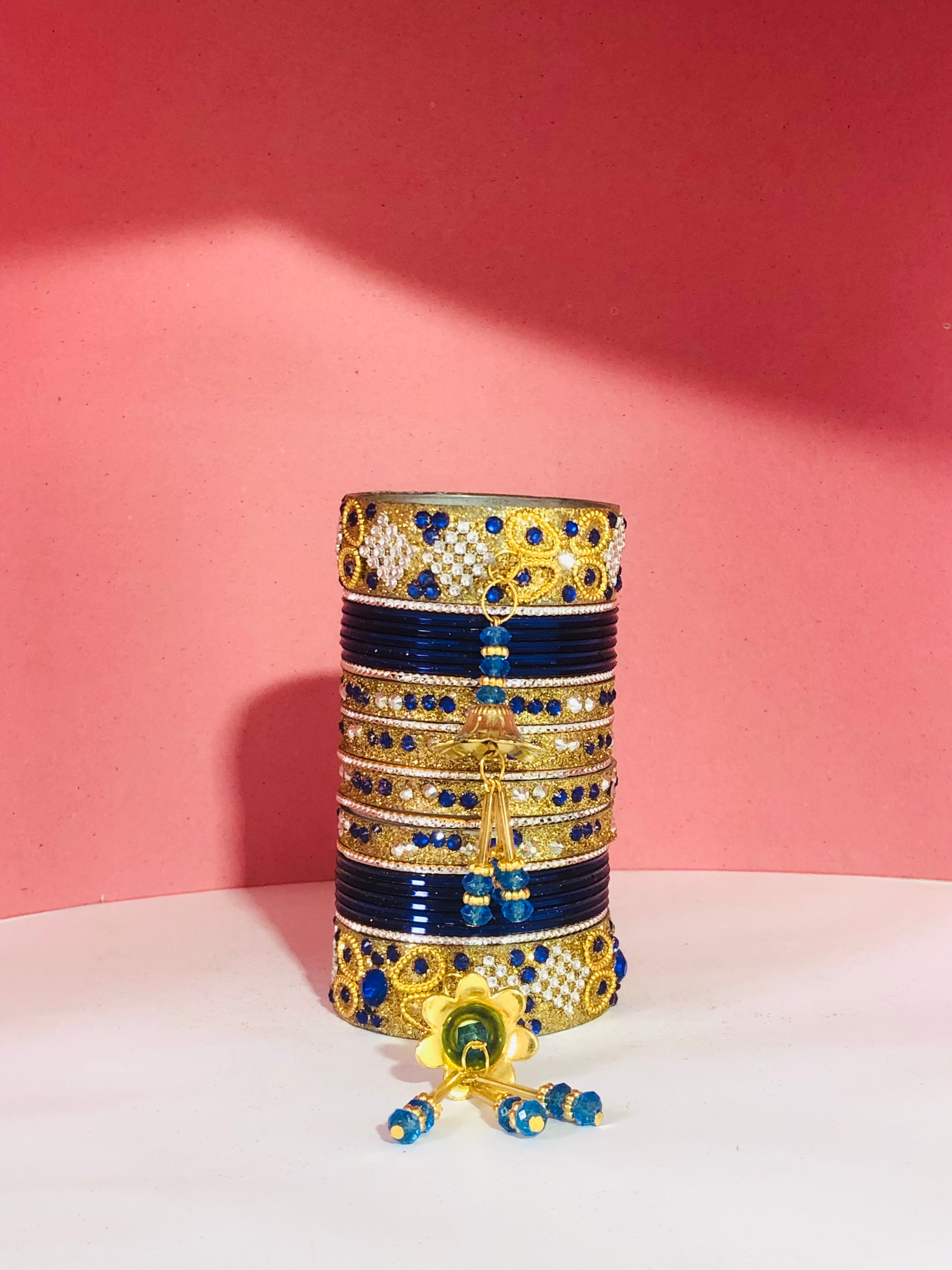 BLUE BANGLE SET