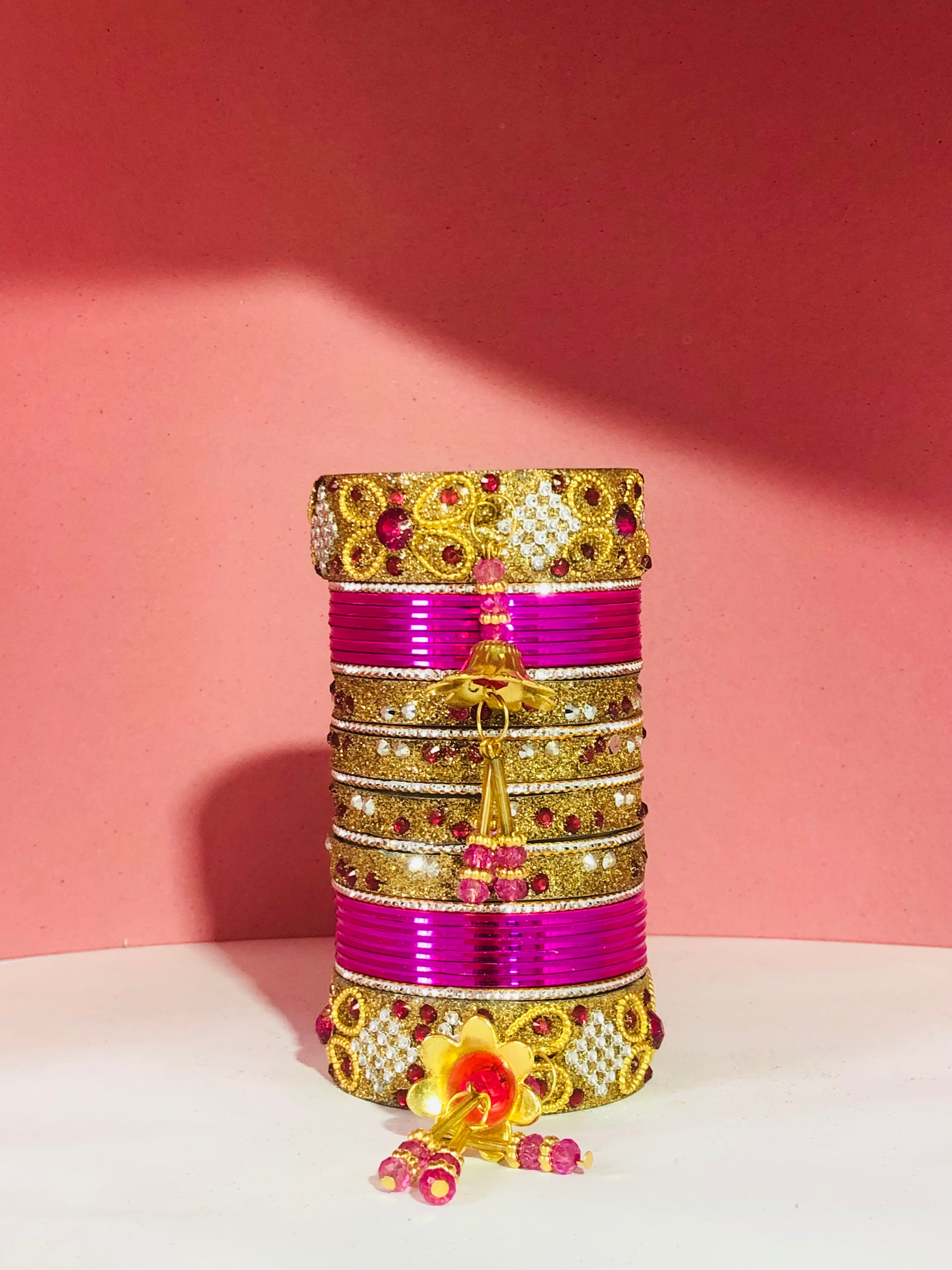 PINK BANGLE SET